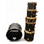 Used SONOR 6 Piece SQ2 MEDIUM MAPLE BLACK AND GOLD Drum Kit BLACK AND GOLD