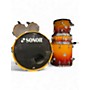 Used SONOR 6 Piece force 3005 Autumn Fade Drum Kit Autumn Fade