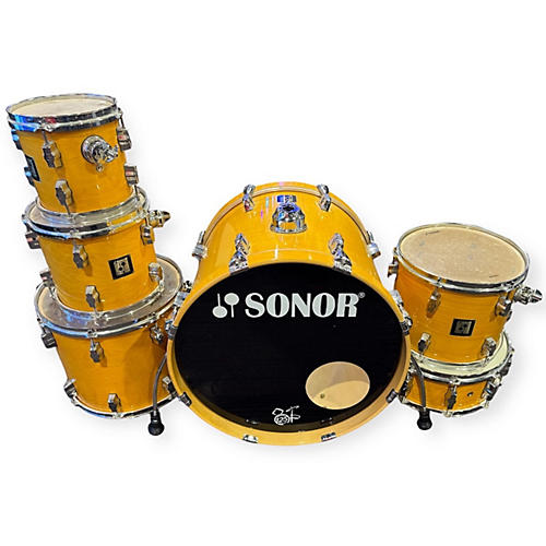 Sonor Used SONOR 6 piece Force 3001 Natural Drum Kit Natural