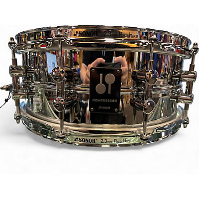 Used SONOR 6.5X14 KROMPRESSOR SNARE Chrome Drum