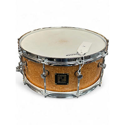 Used SONOR 6X14 DELITE SNARE Cherry Drum