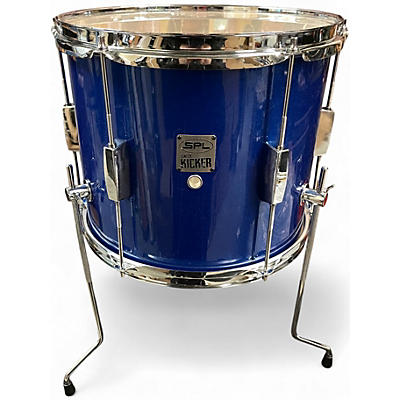 Used SPL 12in Junior Kicker floor tom blue Drum