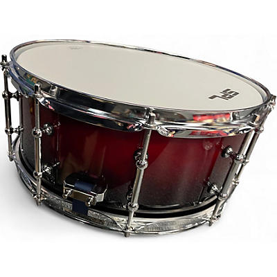 Used SPL 14X5.5 468 Red to Black Fade Drum