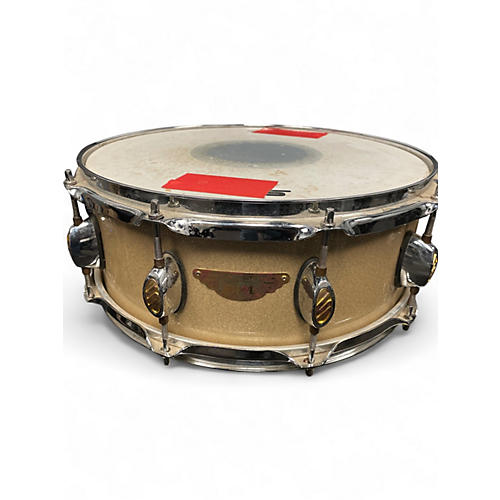 Used SPL 14in 14x6 Velocity Snare Drum Gold Drum Gold 33
