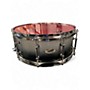 Used SPL 14in 468 Series Snare Black and Silver Drum Black and Silver 33