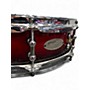 Used SPL 14in PICCOLO SNARE RED BLACK BURST Drum RED BLACK BURST 33