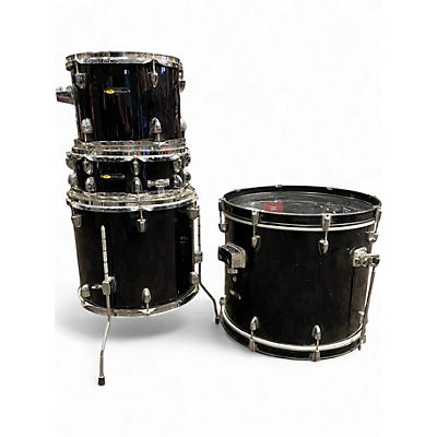Used SPL 4 Piece 4 PIECE DRUM KIT Black Drum Kit