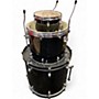 Used SPL 4 Piece 4 PIECE SHELL PACK BLACK Drum Kit BLACK
