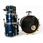 Used SPL 4 Piece VELOCITY 4PC Blue Drum Kit Blue