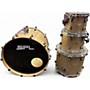 Used SPL 4 Piece Velocity Gold Sequin Drum Kit Gold Sequin