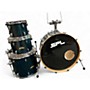 Used SPL 4 Piece Velocity Metallic Blue Drum Kit Metallic Blue