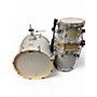 Used SPL 4 Piece Velocity Street Bop White Drum Kit White