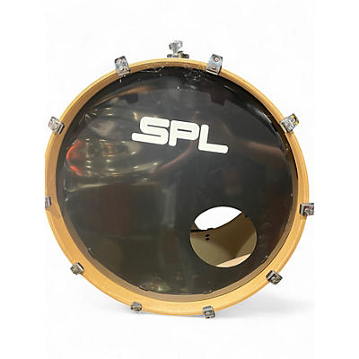 Used SPL 4 Piece velocity II blue sparkle Drum Kit
