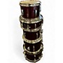 Used SPL 5 Piece JUNIOR KICKER Maroon Drum Kit Maroon