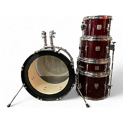 Used SPL 5 Piece Kicker 5-Piece Red Drum Kit