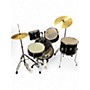 Used SPL 5 Piece Kicker Black Drum Kit Black