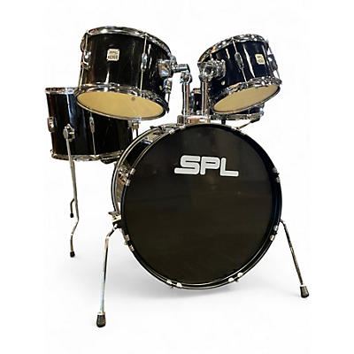 Used SPL 5 Piece Kicker Black Drum Kit
