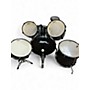 Used SPL 5 Piece Kicker Drum Shell Pack Black Drum Kit Black