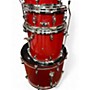 Used SPL 5 Piece UNITY 2 Candy Apple Red Drum Kit Candy Apple Red