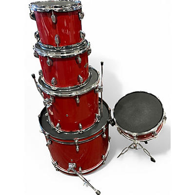 Used SPL 5 Piece UNITY 2 DESERT RED SPARKLE Drum Kit