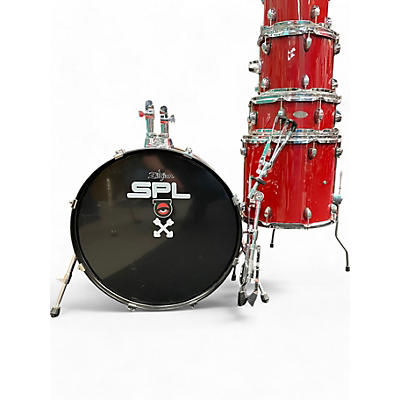 SPL Used SPL 5 Piece Unity 2 Red Sparkle Drum Kit