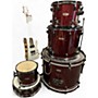 Used SPL 5 Piece Unity 5 piece Metallic Red Drum Kit Metallic Red