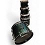 Used SPL 5 Piece Unity II Dark Green Sparkle Drum Kit Dark Green Sparkle