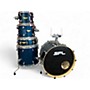 Used SPL 5 Piece Velocity Birch Metallic Blue Drum Kit Metallic Blue