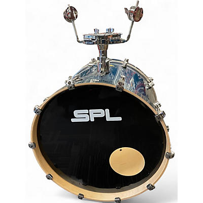 Used SPL 5 Piece Velocity Blue Sparkle Drum Kit