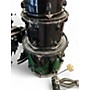 Used SPL 5 Piece drums Black Drum Kit Black