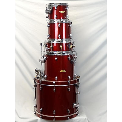 SPL Used SPL 5 piece Velocity Maroon Sparkle Drum Kit