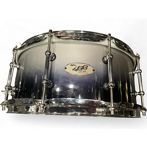 Used SPL 5X14 468 Series Silver Tone Fade Drum Silver Tone Fade 8