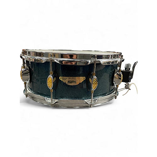 Used SPL 5X14 velocity blue sparkle Drum blue sparkle 8