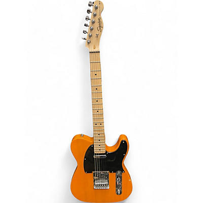 Squier Used SQUIER TELECASTER Butterscotch Solid Body Electric Guitar