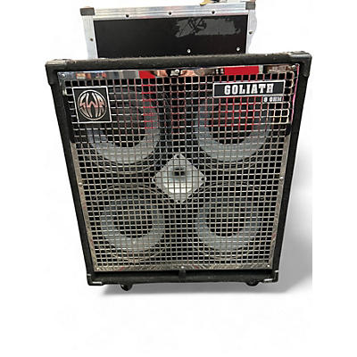 SWR Used SWR GOLIATH IV 4X10 8 OHM Bass Cabinet