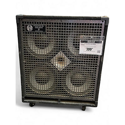 Used SWR Goliath III 4x10 Bass Cabinet