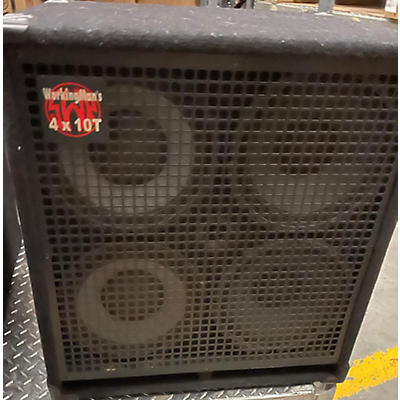 SWR Used SWR WORKINGMAN'S 4X10T Bass Cabinet