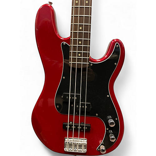 Used SX P BASS Red Electric Bass Guitar Red