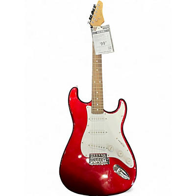 Used SX S-Type candy apple red Solid Body Electric Guitar
