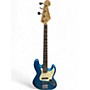 Used SX STANDARD Blue Electric Bass Guitar Blue