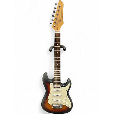 Used SX VINTAGE SERIES MINI S STYLE 2 Color Sunburst Solid Body Electric Guitar