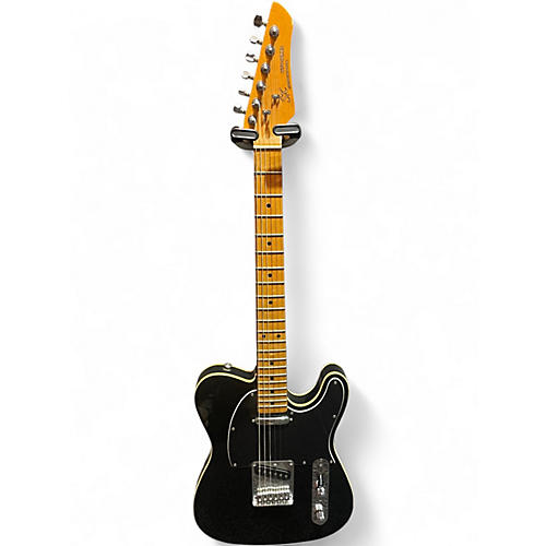 Used SX VTG SERIES Black Solid Body Electric Guitar Black