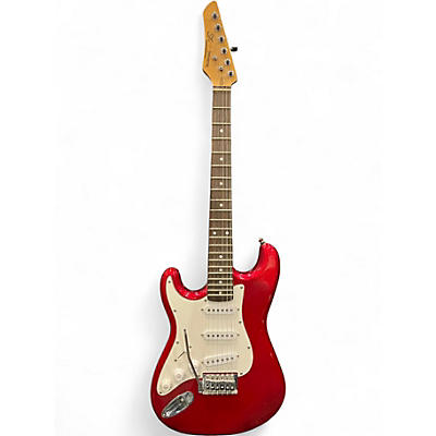 Used SX VTG Series Red Electric Guitar