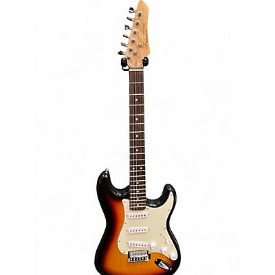 Used SX VTG Series Sst62 3 Color Sunburst Solid Body Electric Guitar