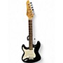 Used SX Vintage Series LH Black Solid Body Electric Guitar Black