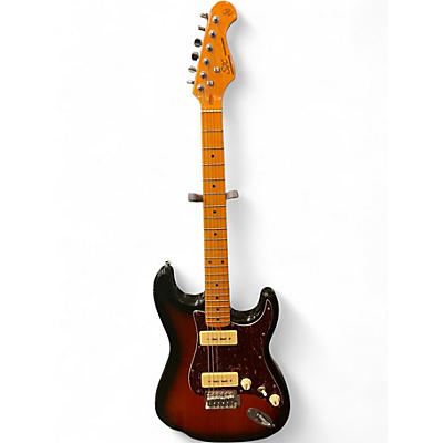 Used SX Vintage Series Sunburst Solid Body Electric Guitar