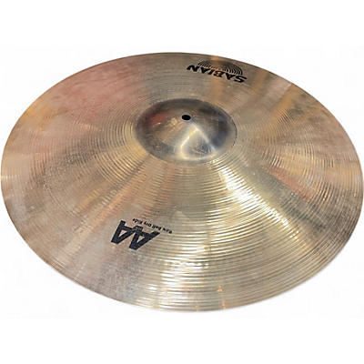 Used Sabain 20in AA RAW BELL DRY RIDE Cymbal