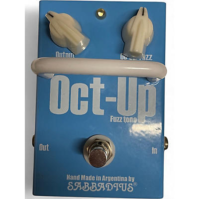 Used Sabbadias Oct Up Fuzz Tone Effect Pedal