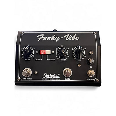 Used Sabbadius Funky Vibe Effect Pedal
