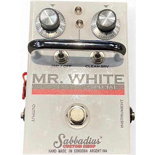 Used Sabbadius MR WHITE Effect Pedal